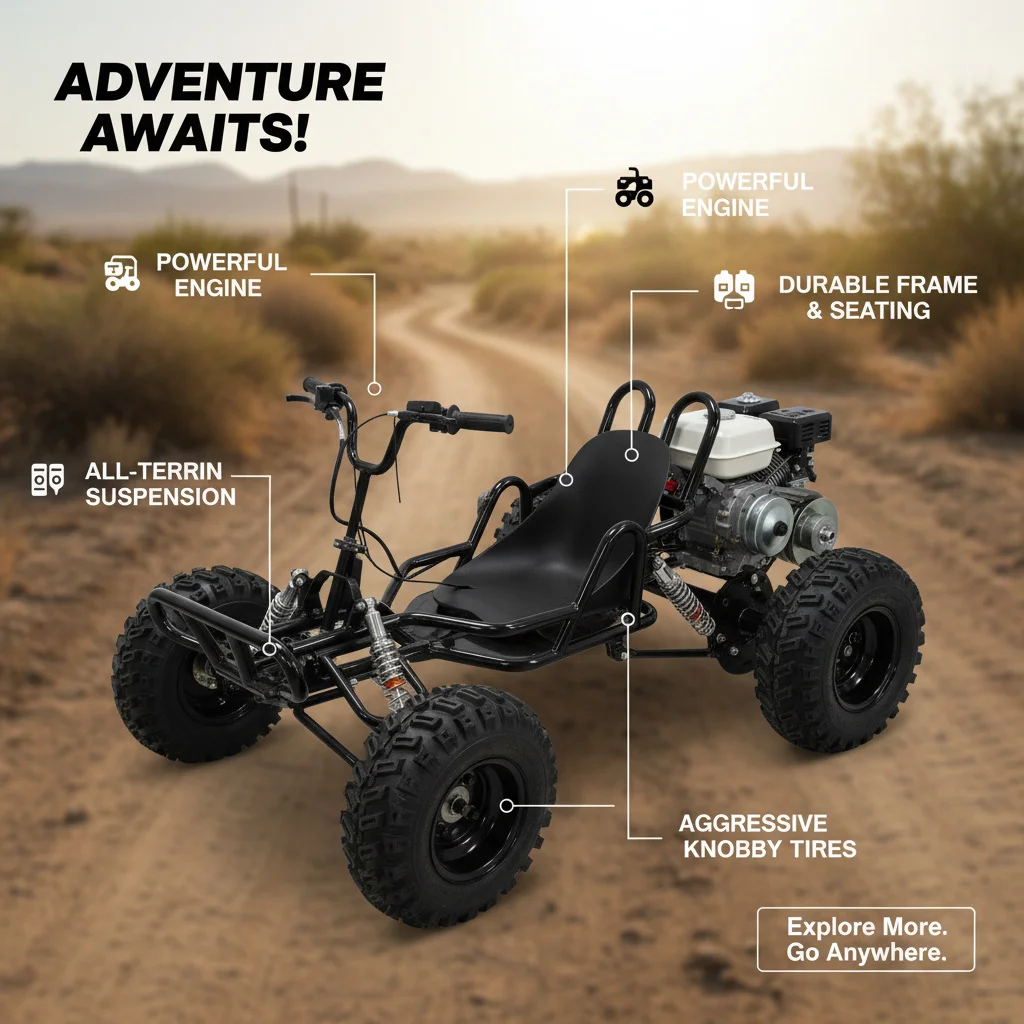 Kart Buggy Dune Off-Road Roda - Outdoor Adventure For Adults ulasan dan harga