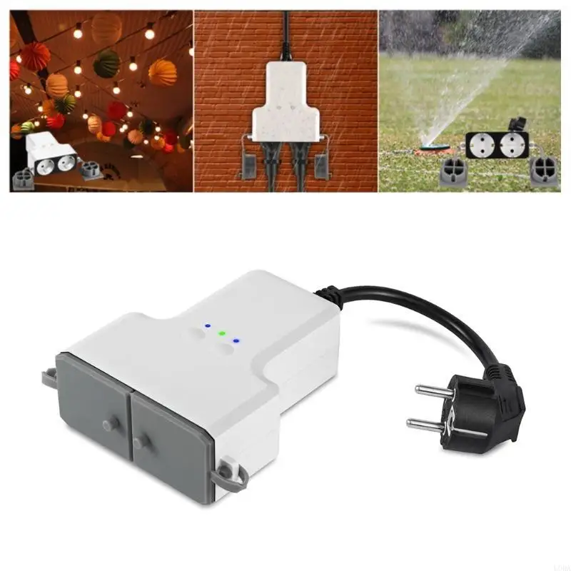 منفذ واي فاي ذكي مزدوج للخدمة الشاقة في الهواء الطلق للأضواء الخارجية لا يتطلب محورًا