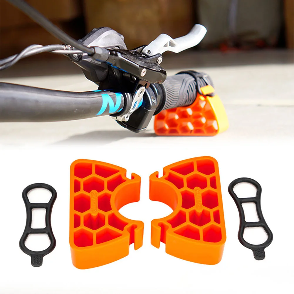 Bike Handlebar Bracket Multifunctional Bike Shifting Brake Lever Protection Bracket Cycling Handlebar Holder Repair Tool