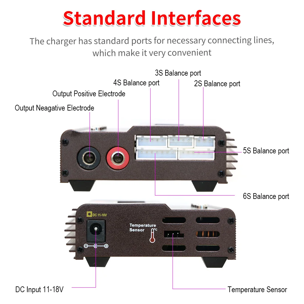 iMAX B6 V3 80W 6A Battery Charger LiHv Lipo NiMh Li-ion Ni-Cd Digital RC Charger Lipro Balance Charger Discharger 15V 6A Adapter