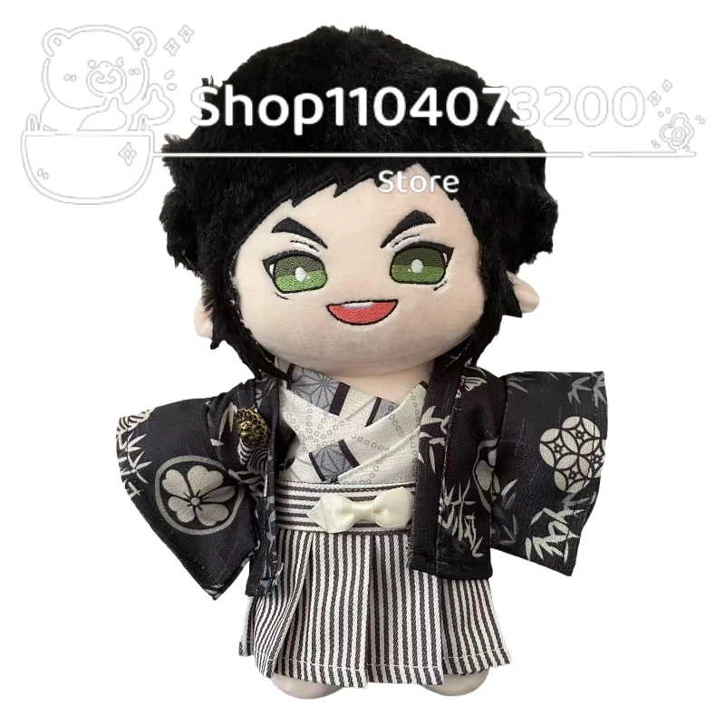

Presale 20cm Anime Demon Slayer Kaigaku Cosplay Soft Plush Doll Body Dress Up Cotton Stuffed Plushie Toy Doll Figures Xmas Gift