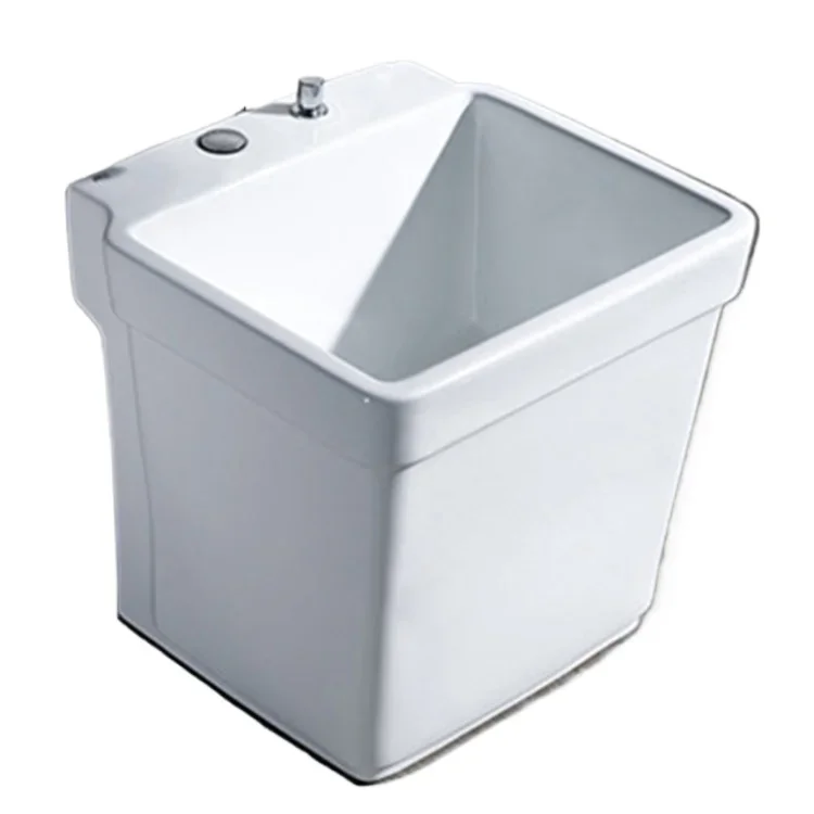 Bathroom Large Capacity Mop Pool Balcony Square Reservoir Basin Sink Mop Pool