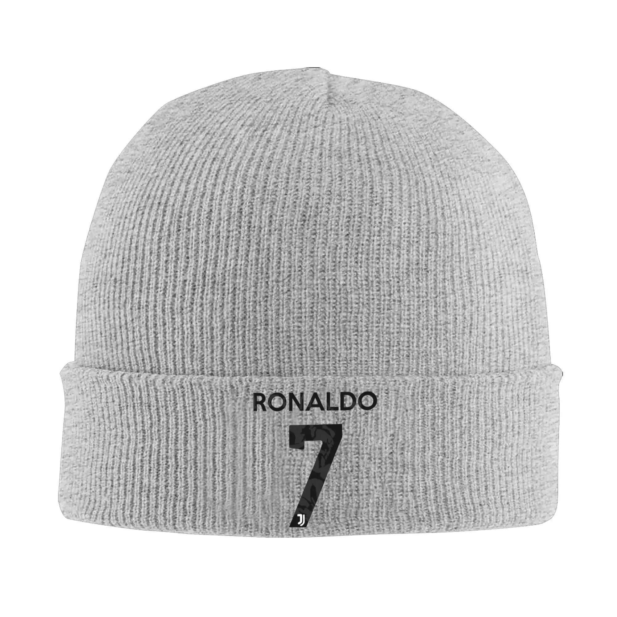 Cristiano-Ronaldo CR7 Hats Autumn Winter Skullies Beanies Warm  Caps Female Male Acrylic Knitted Hat