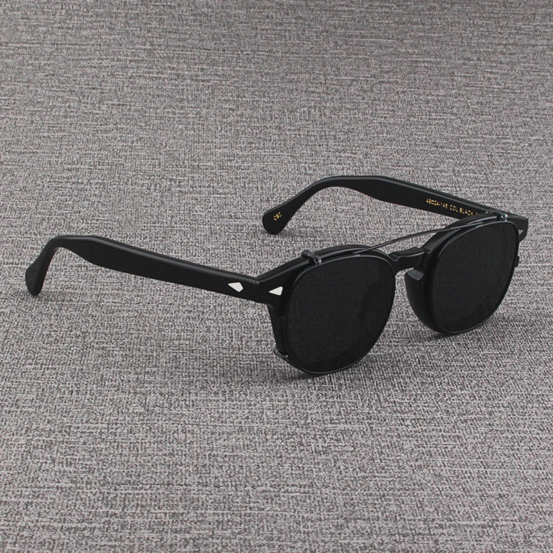 

Evove Clip Sunglasses Male Women Polarized Lens + Eyeglasses Frame Men Fit Over Glasses Spectacles Vintage Goggles