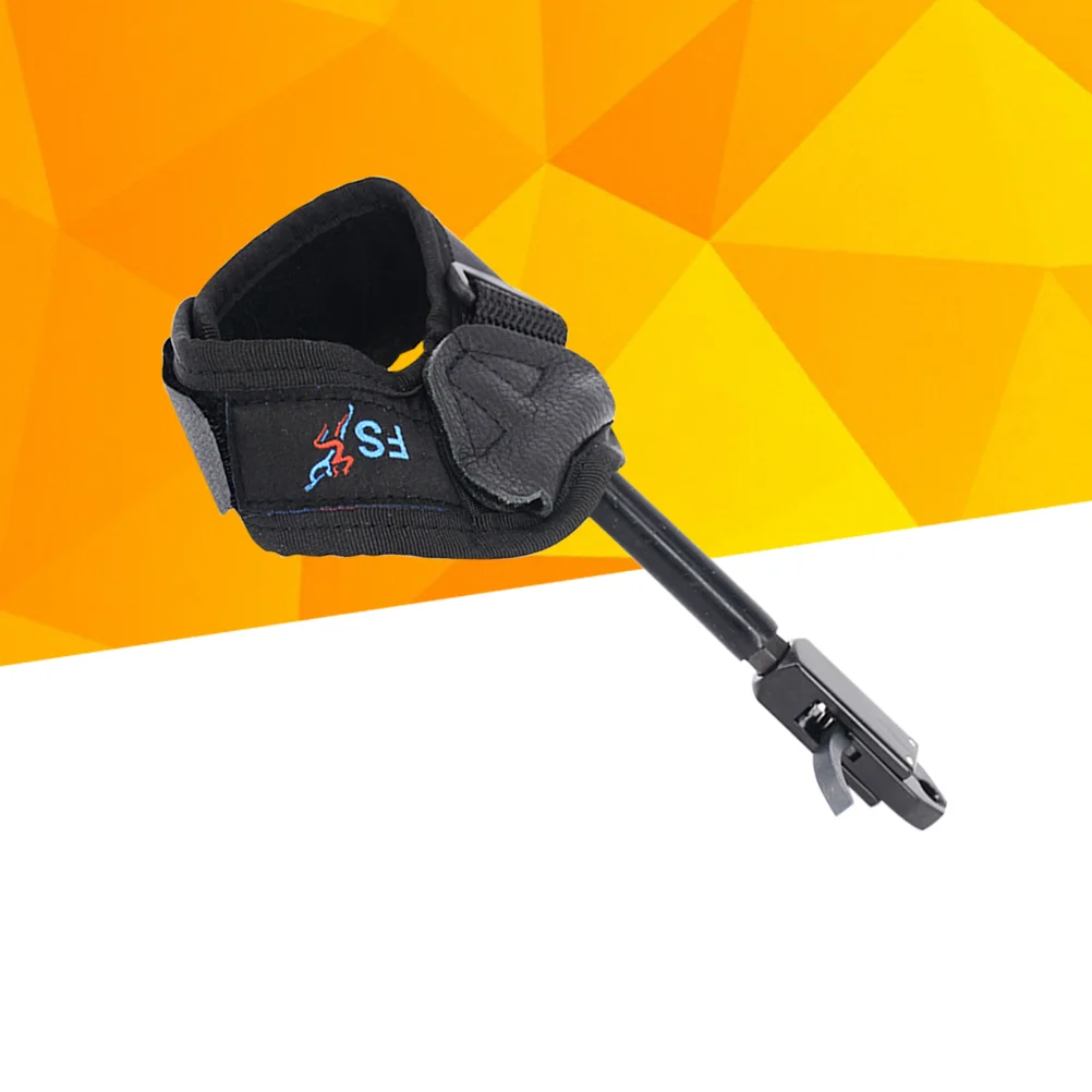 Caliper Release Aid with Trigger Wrist Strap for Adult Compound Bow Hunting(Black) archery compound bow release