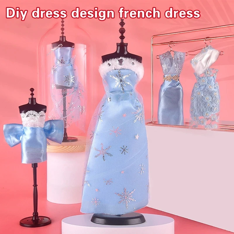 DIY Criativo Menina Princesa Dress Up Doll Set Play House Children's Holiday Gift Toy O melhor presente para crianças Fashion Dress