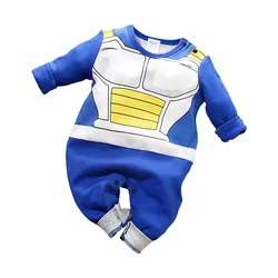 Baby Clothes Toddler Anime Carnival Romper Newborn Spring Autumn Party Outfit Boy Cotton Cartoon Bodysuit 0-18 Months Print Gift