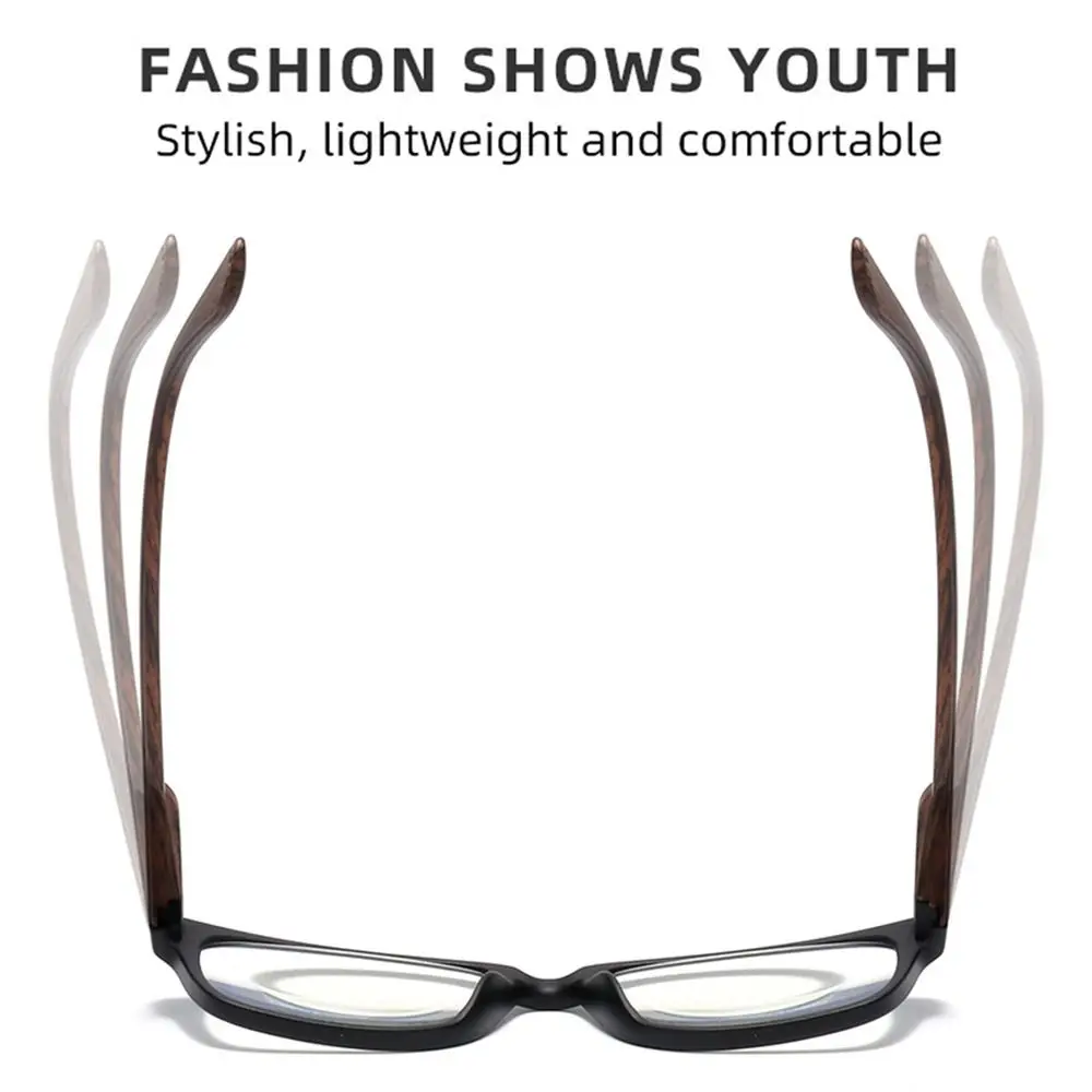 Gafas de lectura ultraligeras con bloqueo de rayos azules, lentes de PC para hipermetropía, protección ocular, gafas ópticas