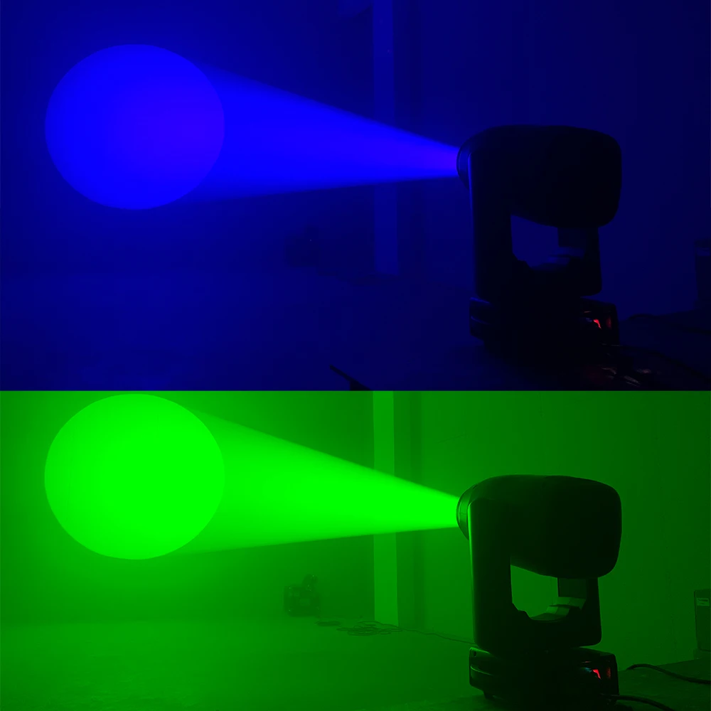 300W LED Moving Head Stage Light Gobo Beam Wash DJ Spotlight with Zoom Effect for Party Event Show Lighting