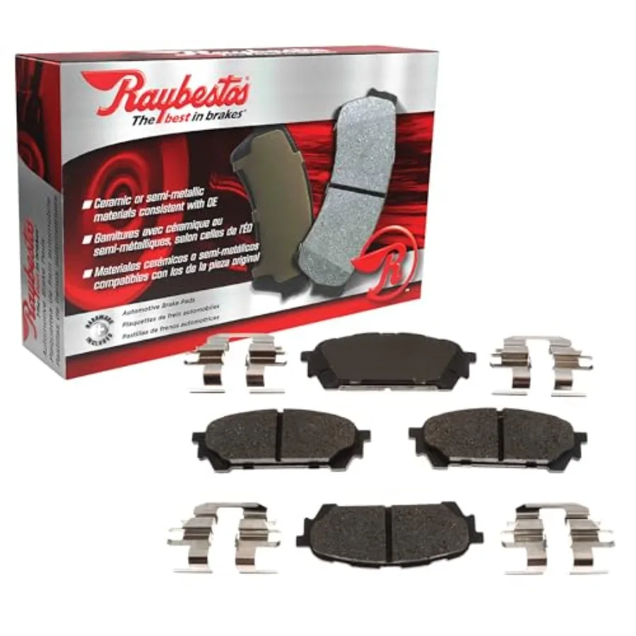 

Raybestos R-Line Automotive Replacement Front Brake Pad Set Designed for Enhanced Performance and Long-Lasting Durability in Se