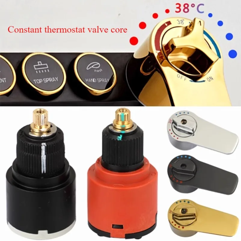 

Hot Cold Water Mixing Valve Bounce Switch Thermostatic Shower Cartridges Shower Valve Core Repair Accessories