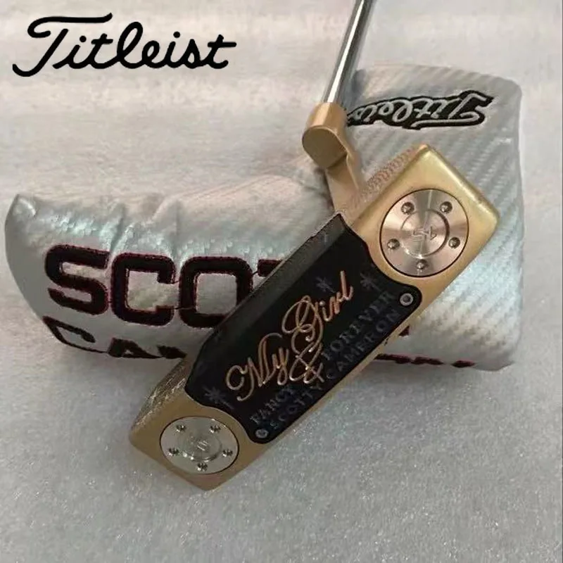 Titleist Golf Club Gold My Girl Straight Line Putter