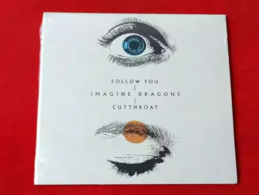 

CD Classic Alternative Rock Single Imagine Dragons Music CD Follow You / Cutthroat Music Record Double A-Side Single