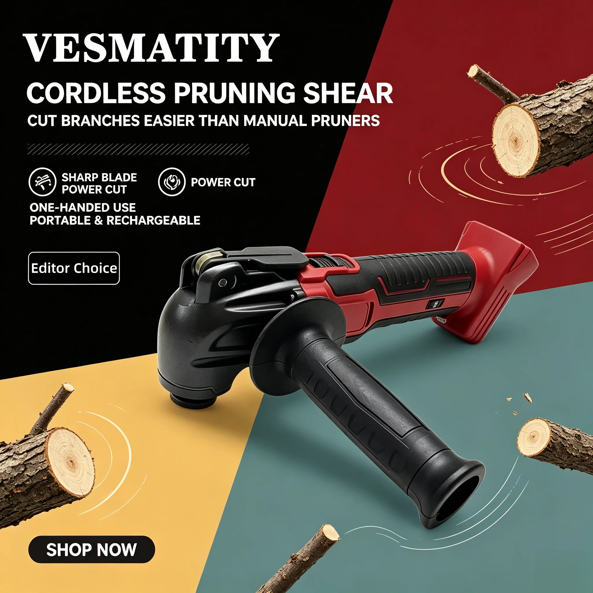 Battery Electric Oscillating Multifunction Tool 6 Gears Cordless Vibration Trimmer Cutting Saw Power Tools For Milwaukee 18V