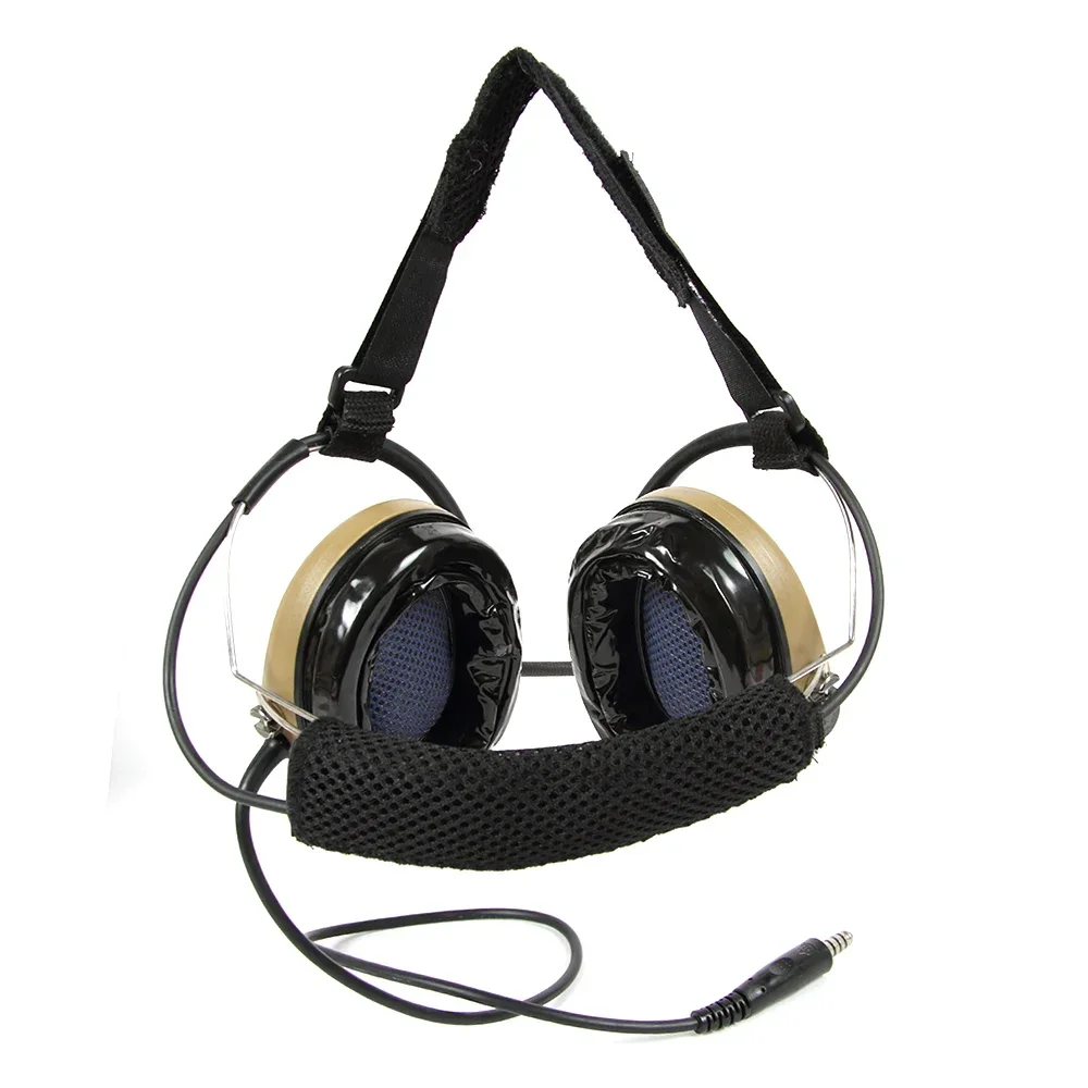 Outdoor Hunting and Shooting Tactical Sports Silicone Earmuff Noise-Canceling Headphones Hearing Protection