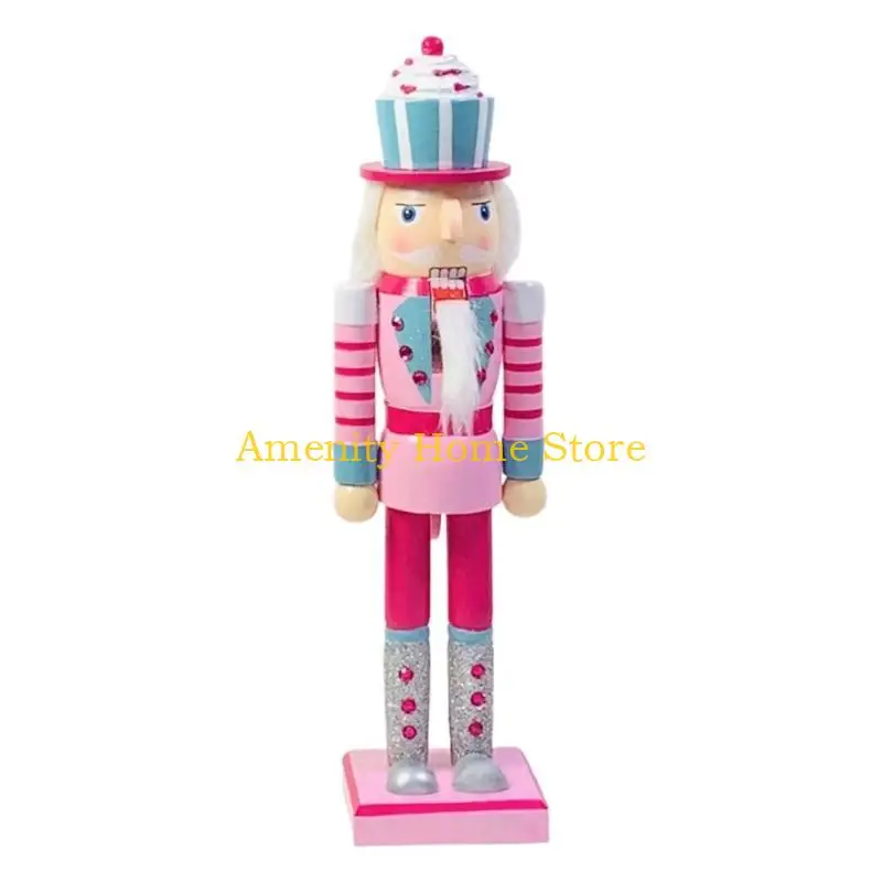 F26C 14 Inch Christmas Nutcracker Soldier for Shelves Tables Home 2023 New Year Gifts