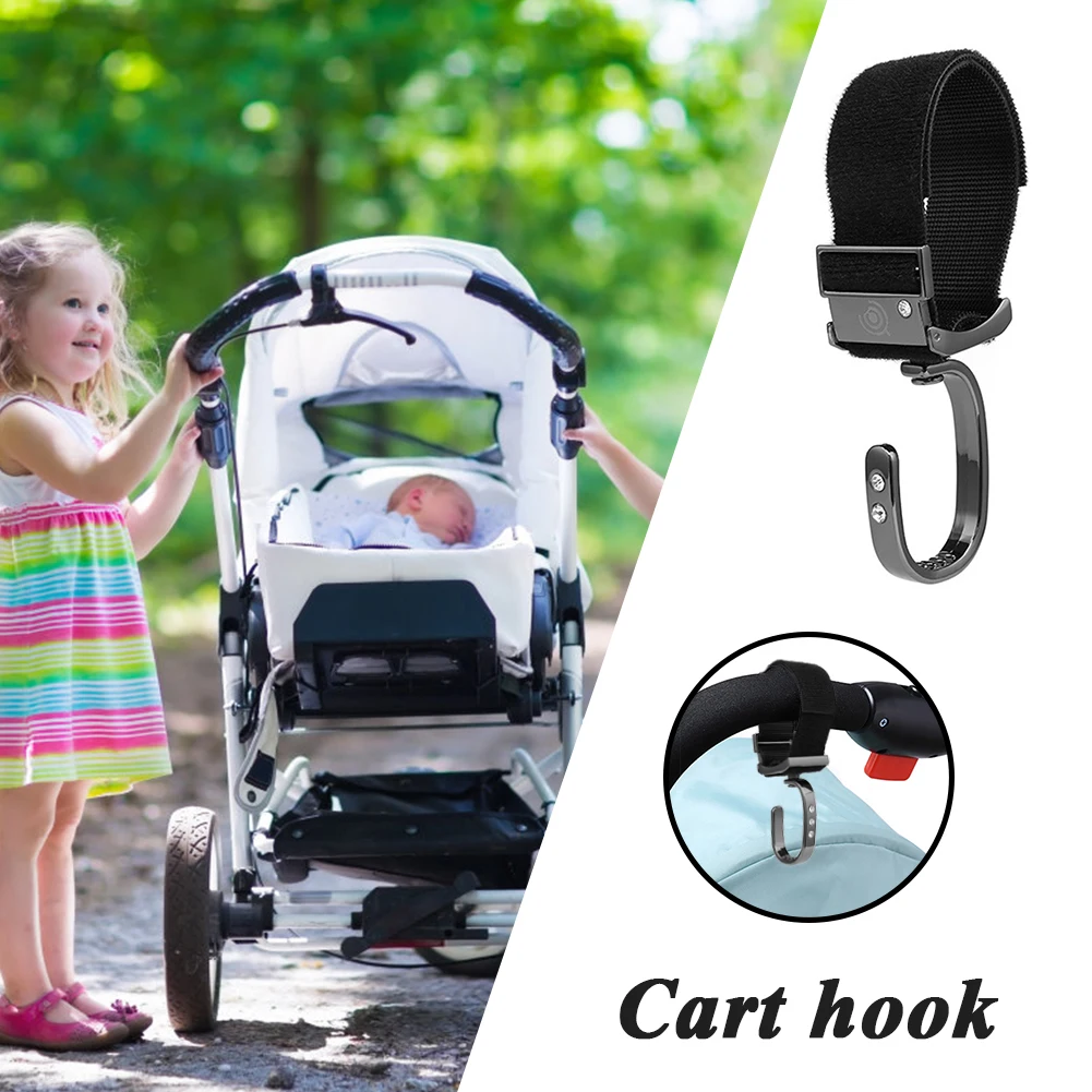 ベビーハンガー ベビーカーフック 360度回転 カート キャリッジ ベビーカー吊り下げフック