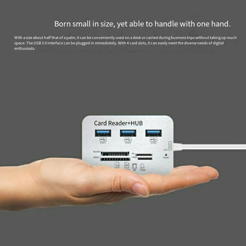 7in one HUB+4 Ports Expander  in Stock Computer peripherals