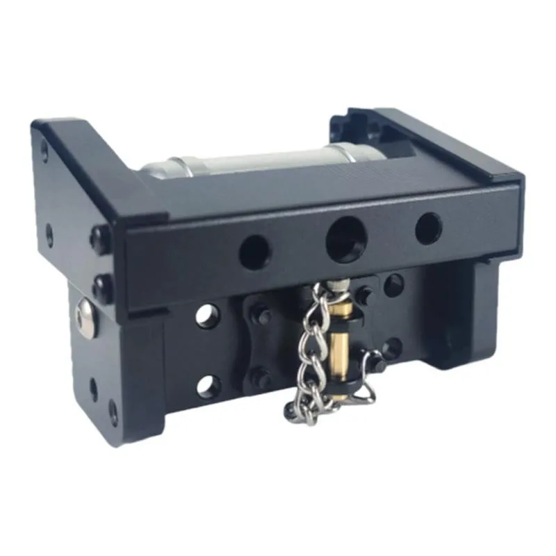 Gancho de remolque de aleación de aluminio, gancho trasero de Metal para camión Tamiya RC 1/14, volquete de remolque Scania 770s Benz Actros Volvo MAN LESU, piezas de bricolaje