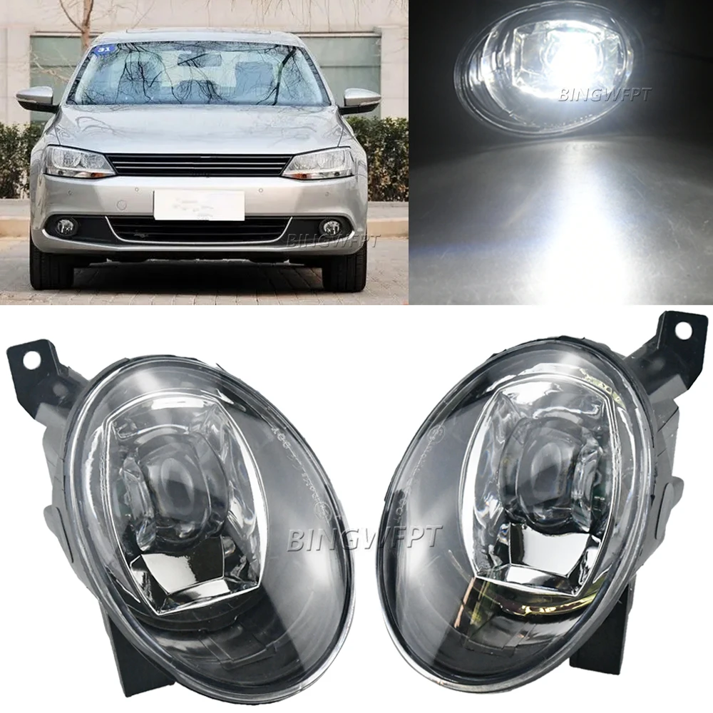 

Car LED Lens Fog Daytime Running DRL Fog Lamp For Volkswagen VW Jetta 2006-2010 For Volkswagen Golf Mk6 TDI/TSI 2009-2013