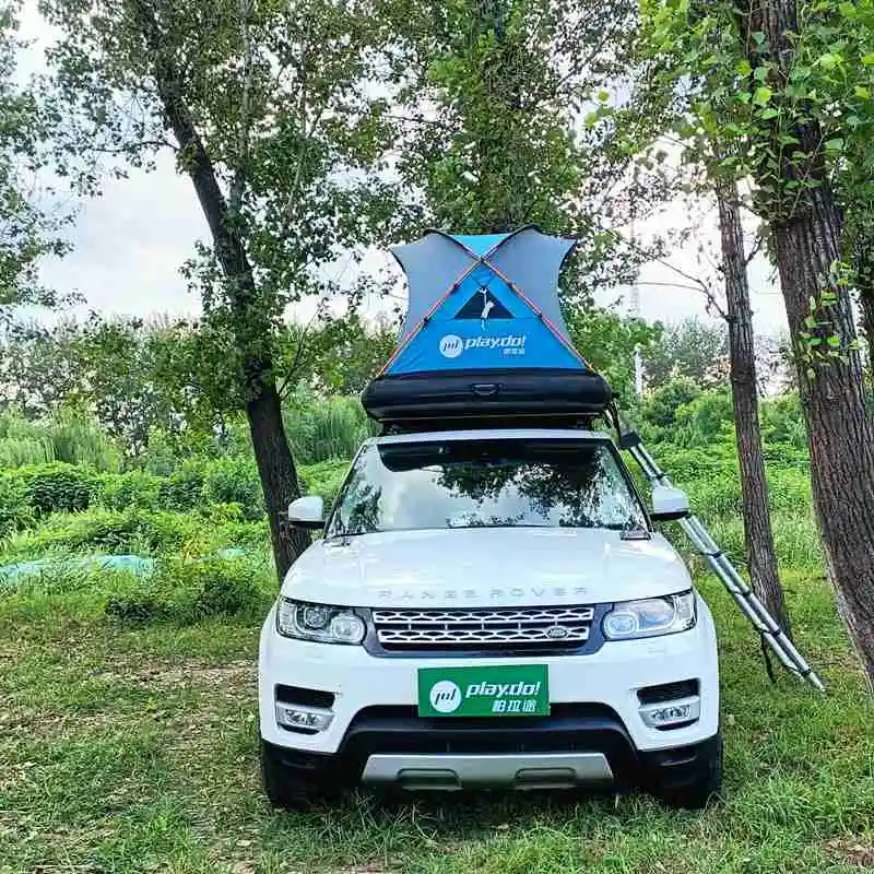 New Portable Car Rooftop Tent Two-In-One Use on Land and  the Car