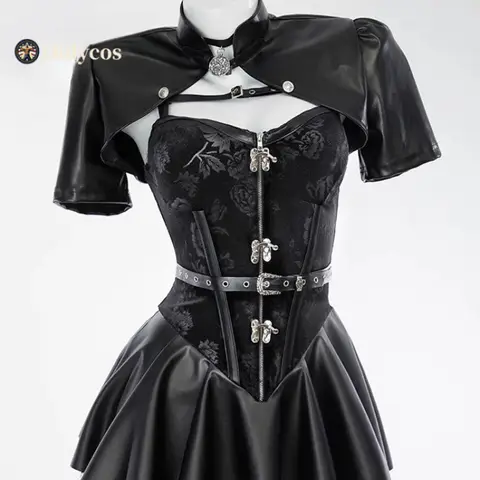 Witcher 3 Yennefer Cosplay Costume Full Set Uniform Props Accessories Women Halloween Carnival Party HCos