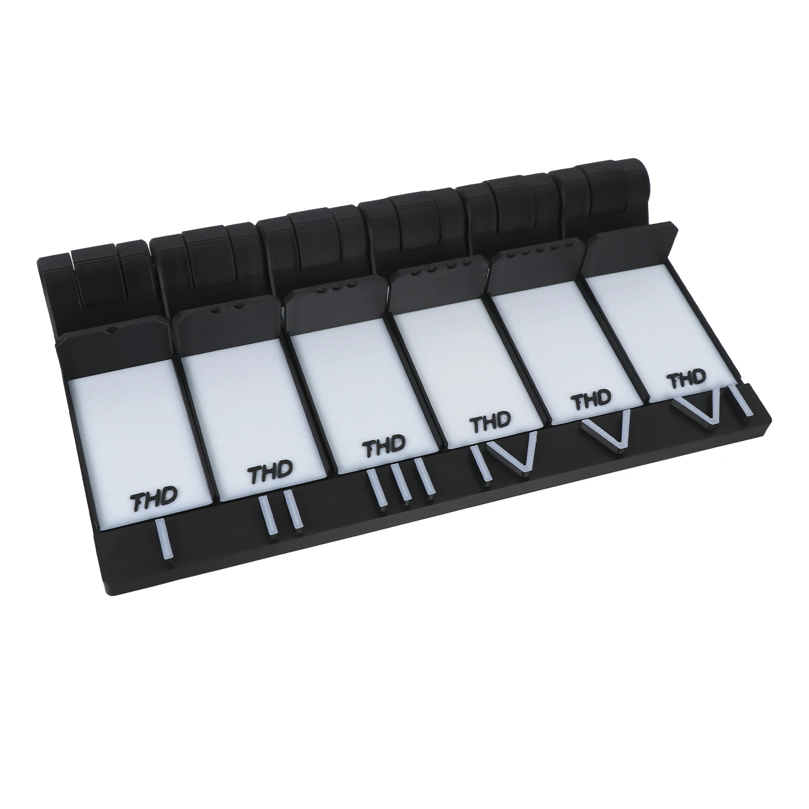 

eTone Professional Darkroom Enlargement Test Strip Board Multi-Level Exposure Comparison Tool for Colour/B&W Film Photo Paper