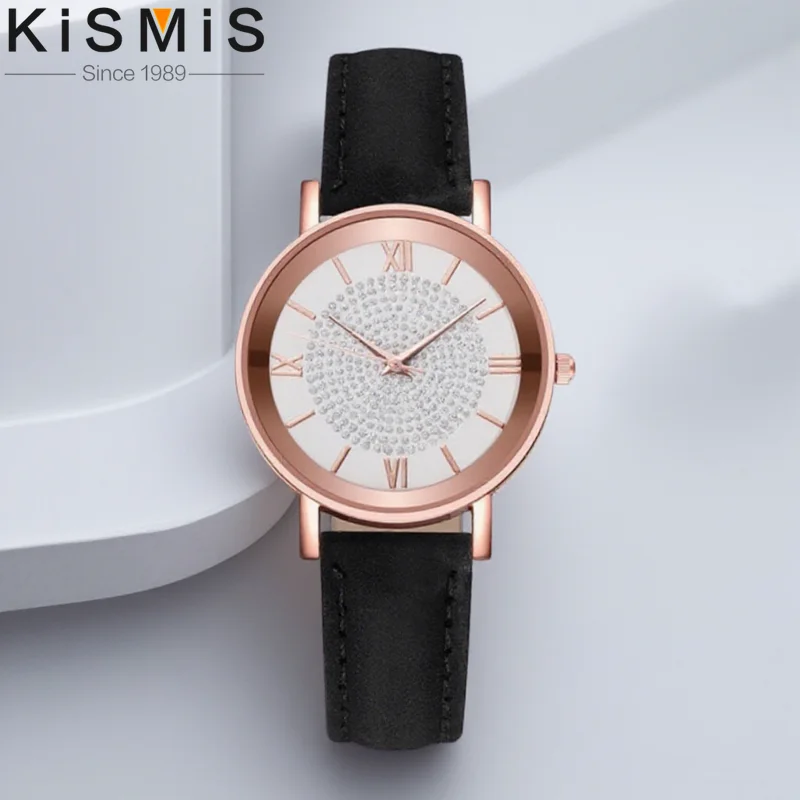 

Женские модные кварцевые часы со стразами, дизайн звездного неба, элегантные ювелирные наручные часы для женщин, стильные часы