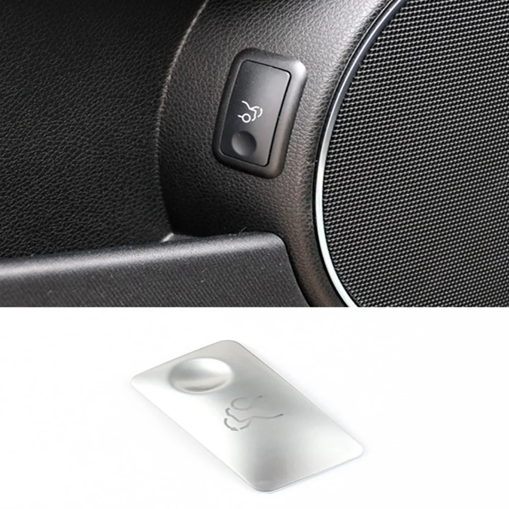 

AU28-Rear Air Conditioning Vent Decorative Frame For Mercedes Benz C Class W204 2009-2014 & Trunk Switch Button Sticker Cover