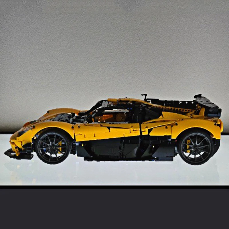 DIY Speelgoed Montage MOC 215951 Gepersonaliseerde Luxe Technische Super Sprots Auto Model Bouwstenen Baksteen Kerstcadeaus Voor Kinderen