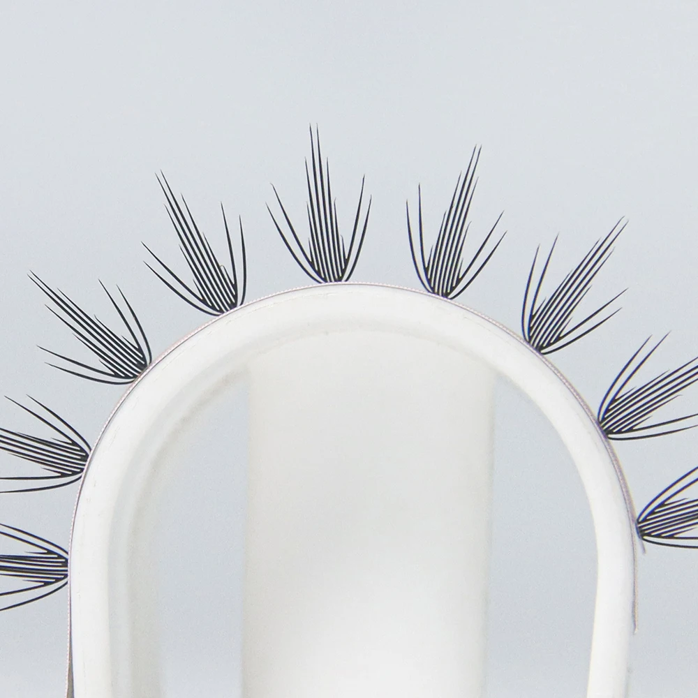 GLAMLASH Comic Spire Estensione ciglia Comango naturale Manga Ciglia finte Appassionati di piume Anime Ciglia Strumenti per il trucco