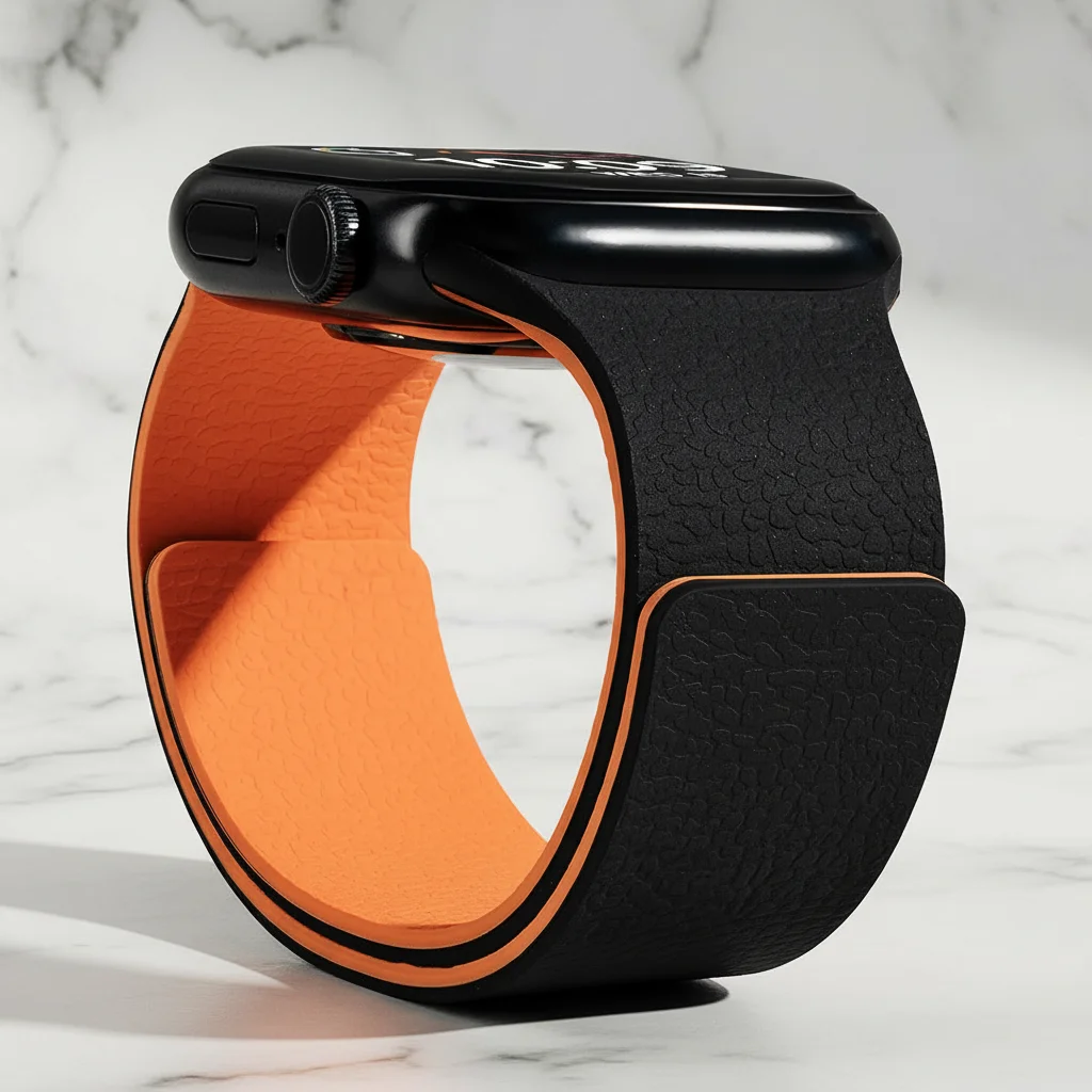 Strap for Apple Watch Ultra 2 3 4 Bands 40mm 44mm 46mm 45mm 49mm Magnetic Silicone Correa Bracelet iWatch Series 10 SE 9 8 11 12