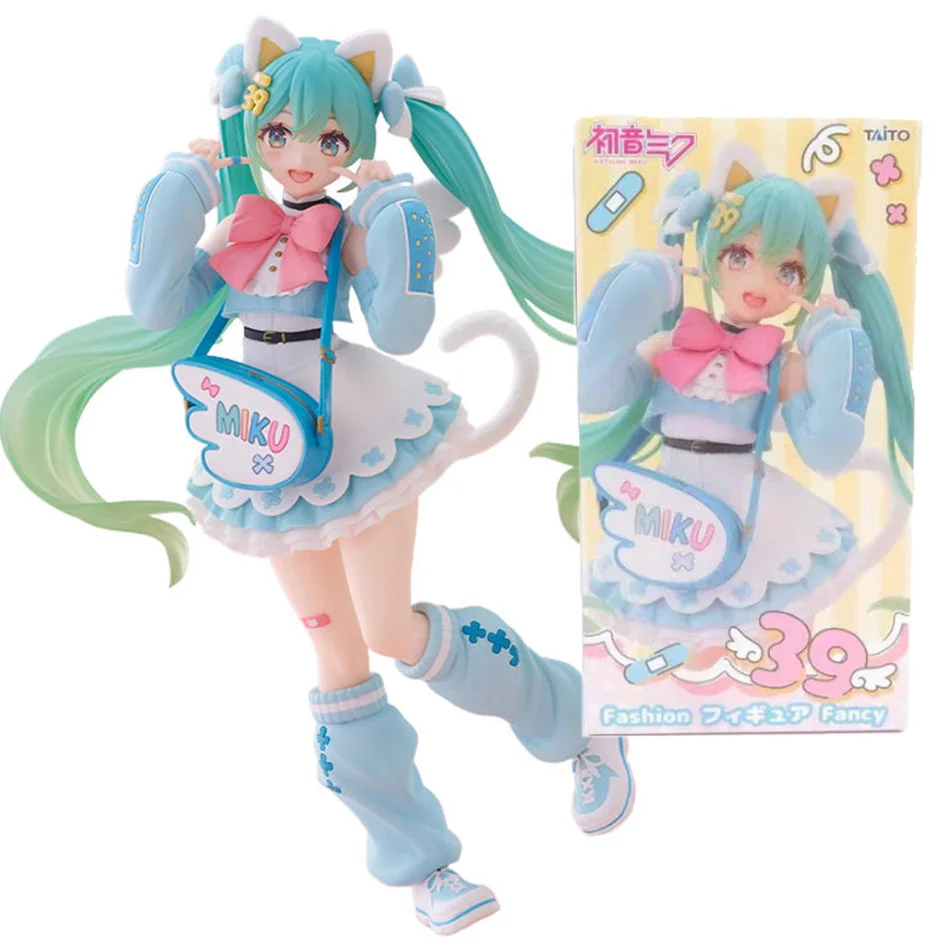 Original fashion Hatsune Miku Anime Figure Action Figurine Model Collector Toys Hatsune Miku BANPRESTO Collectible Gift view 6