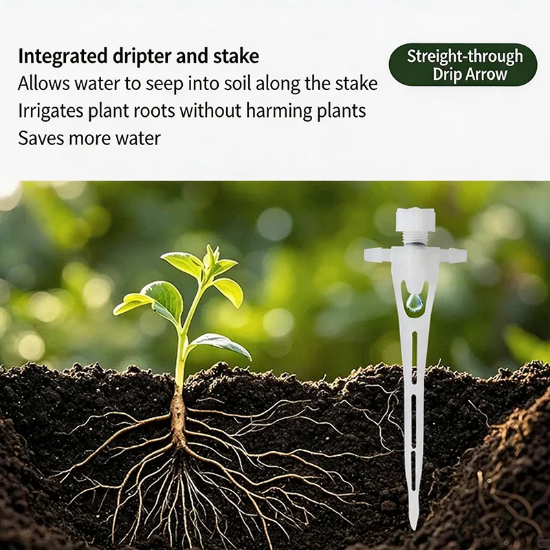New Direct Dripping Arrow Set with Adjustable Water Volume Dripping Device and Automatic Watering Siphon Watering Set