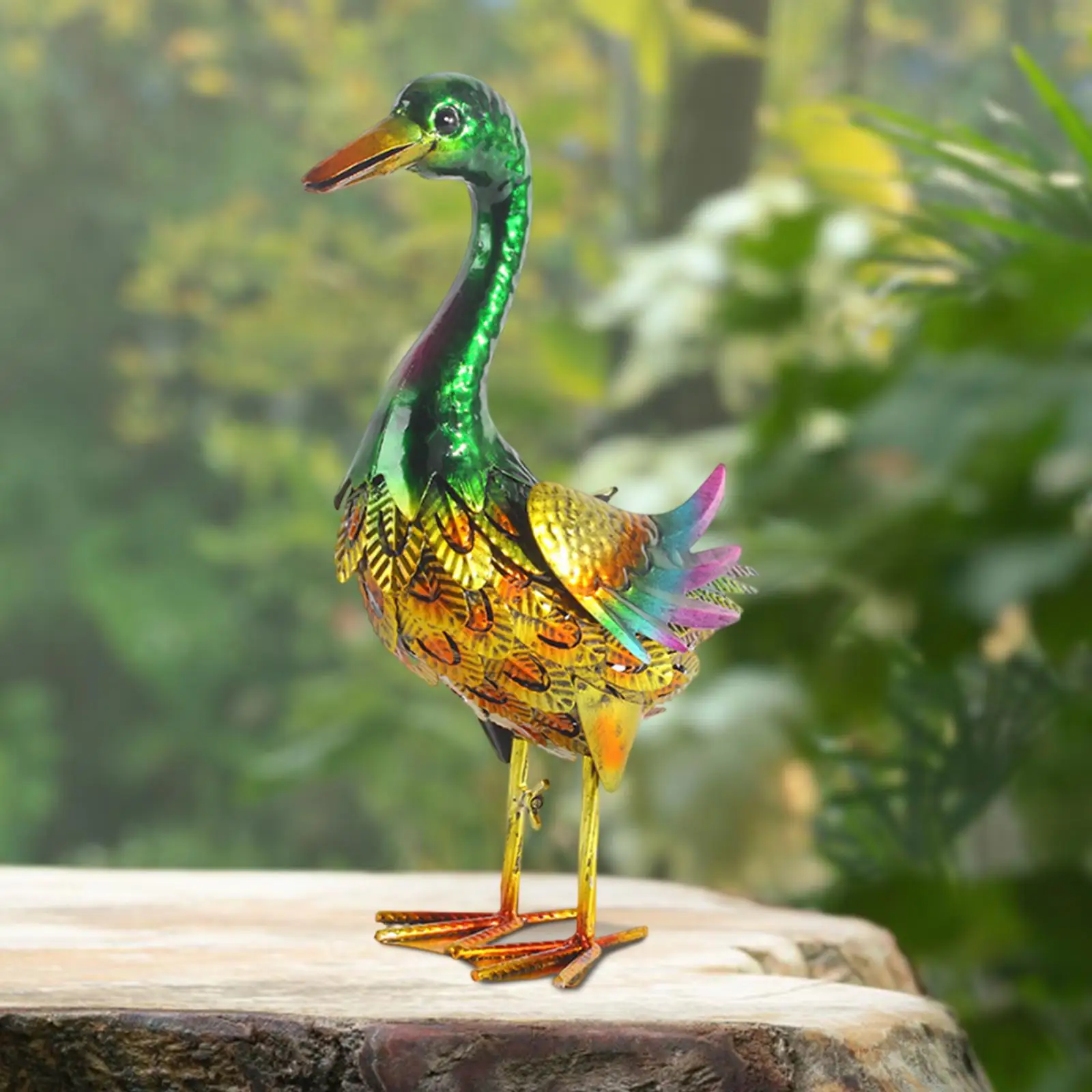 

Статуя утки, реалистичное железо, деревенское искусство, орнамент, пейзаж, ремесло, садовая скульптура, фигурка животного для заднего двора, лужайки, бассейна, крыши патио