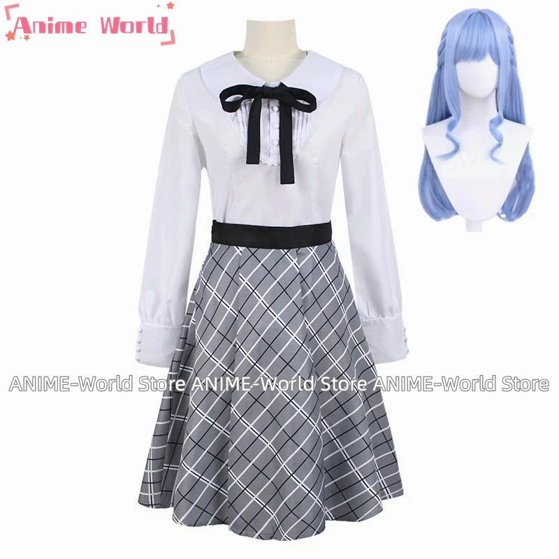 

《Custom size》 Togawa Sakiko Cosplay Costume Wig Anime BanG Dream! Cosplay Dress Halloween Party for Women Girls