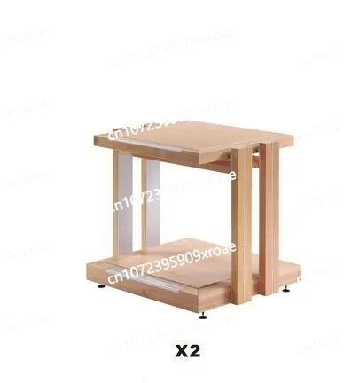 Solid Wood Shock Absorber Amplifier Sound Rack Equipment Rack Amplifier Cabinet Stand