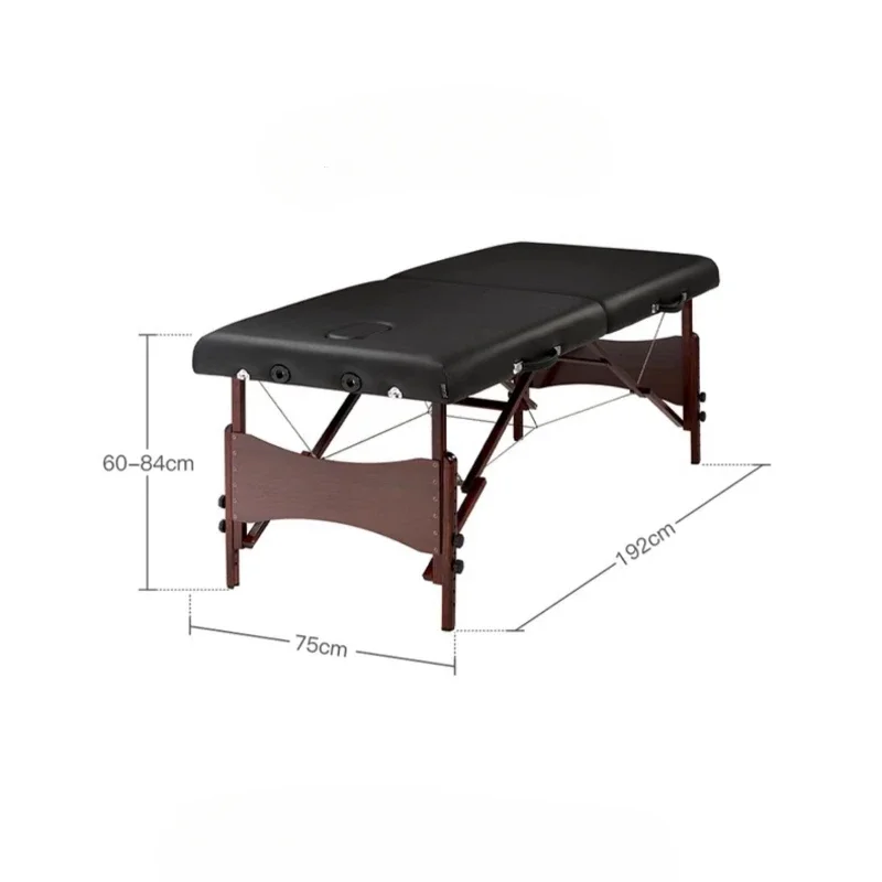 Portable Massage Table Aesthetic Stretcher Beauty Professional Bed Folding Lit Pliant Treatment Mesa De Massagem Profissional