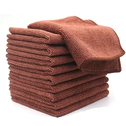 5Pcs Kitchen Cleaning Cloths Towels Milk Tea Shop Coffee Machine Special Rag Water Absorbing Towel Household Cleaning Supplies