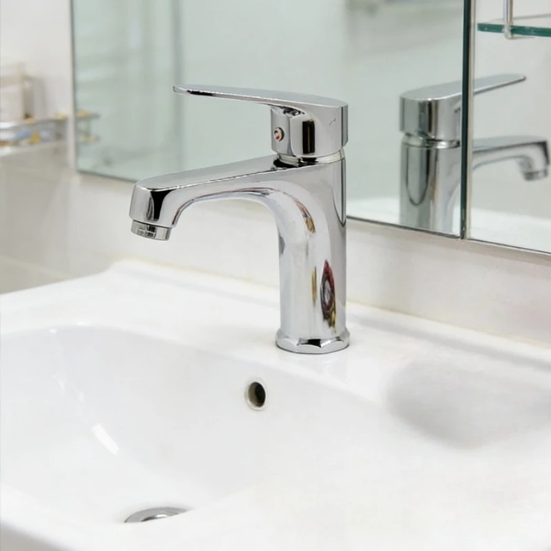 

1pcs Washbasin Faucets Household Bathroom Sink Washbasin Washbasin Basin Bathroom Cabinet Single Faucets Bathroom Accessories