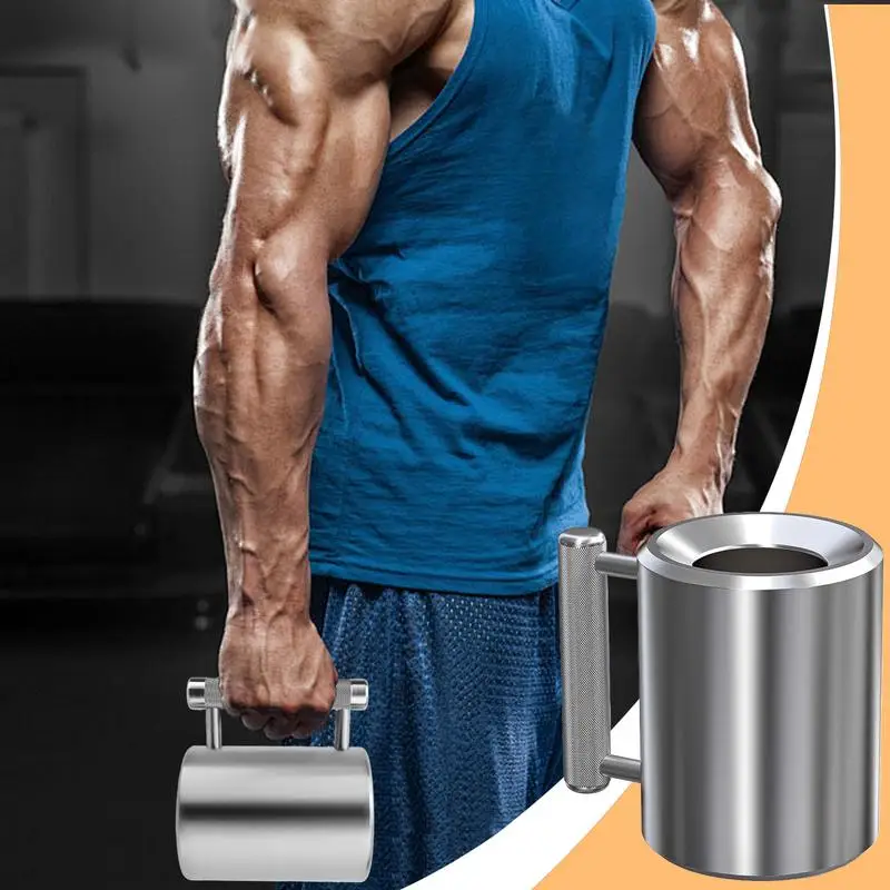 

Weighted Mug Fitness Sports Water Cup Ergonomic Metal Bottle With Funny Design For Fitness Workout And Boxing Outdoor Sport