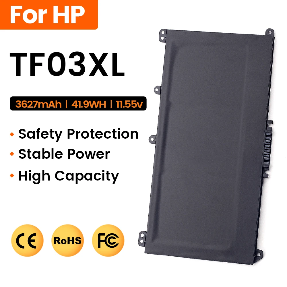 

BGBT TF03XL Laptop Battery for HP Pavilion 14 15 17 X360 14M 15-CC 15-CD 15-CW TF03041XL HSTNN-LB7X 41Wh with Tools