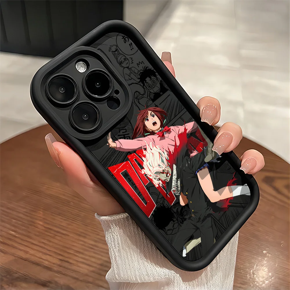 Nuovo Anime D-DAN DA DANs Cassa Del Telefono Per IPhone 16e 16 15 14 13 12 11 Pro Max Mini XR XS X 7 8 6 6s Più Morbido TPU Della Copertura Posteriore