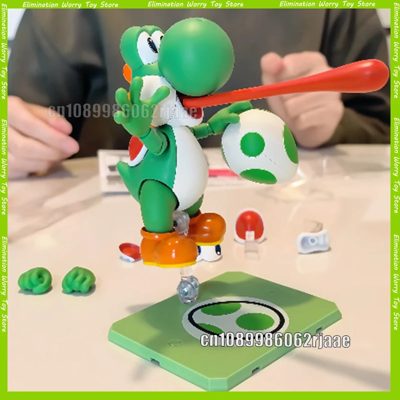 

В наличии: Коллекционная подвижная фигурка Bandai SHF Super Mario Yoshi (готовая модель) – готовый товар, подарок для коллекционеров