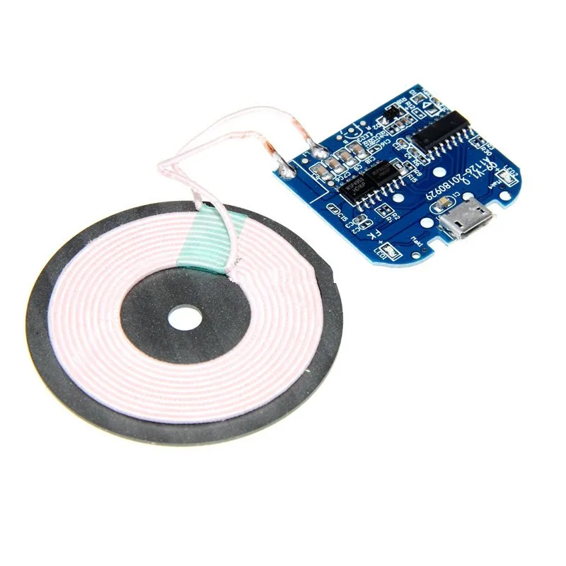 Wireless Charger Module Transmitter PCBA Circuit Board Coil Qi Standard Universal Android Solution Modification