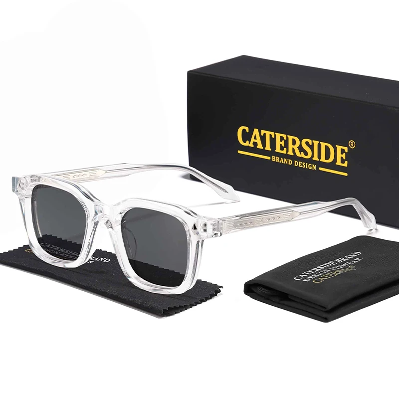 CATERSIDE Mode Einfache Männer Sonnenbrille Hohe Qualität Marke Design Sonnenbrille Frauen Party Im Freien Urlaub Reise Brillen – Detail 11