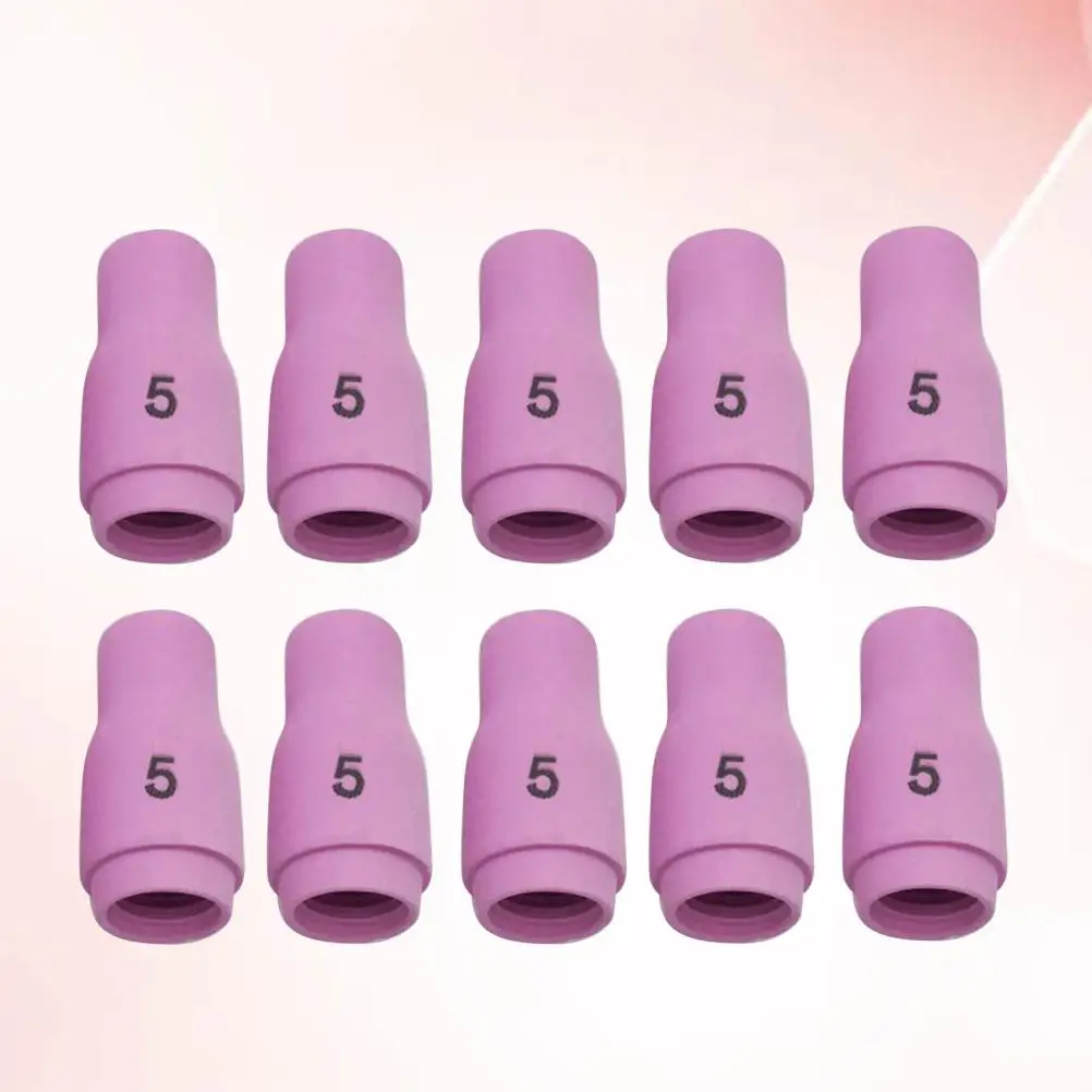 10 sztuk 13N09 dysze ochronne do spawania łukiem argonowym dysze ceramiczne kompatybilne z palnikiem spawalniczym-9-17-18-20-25-26