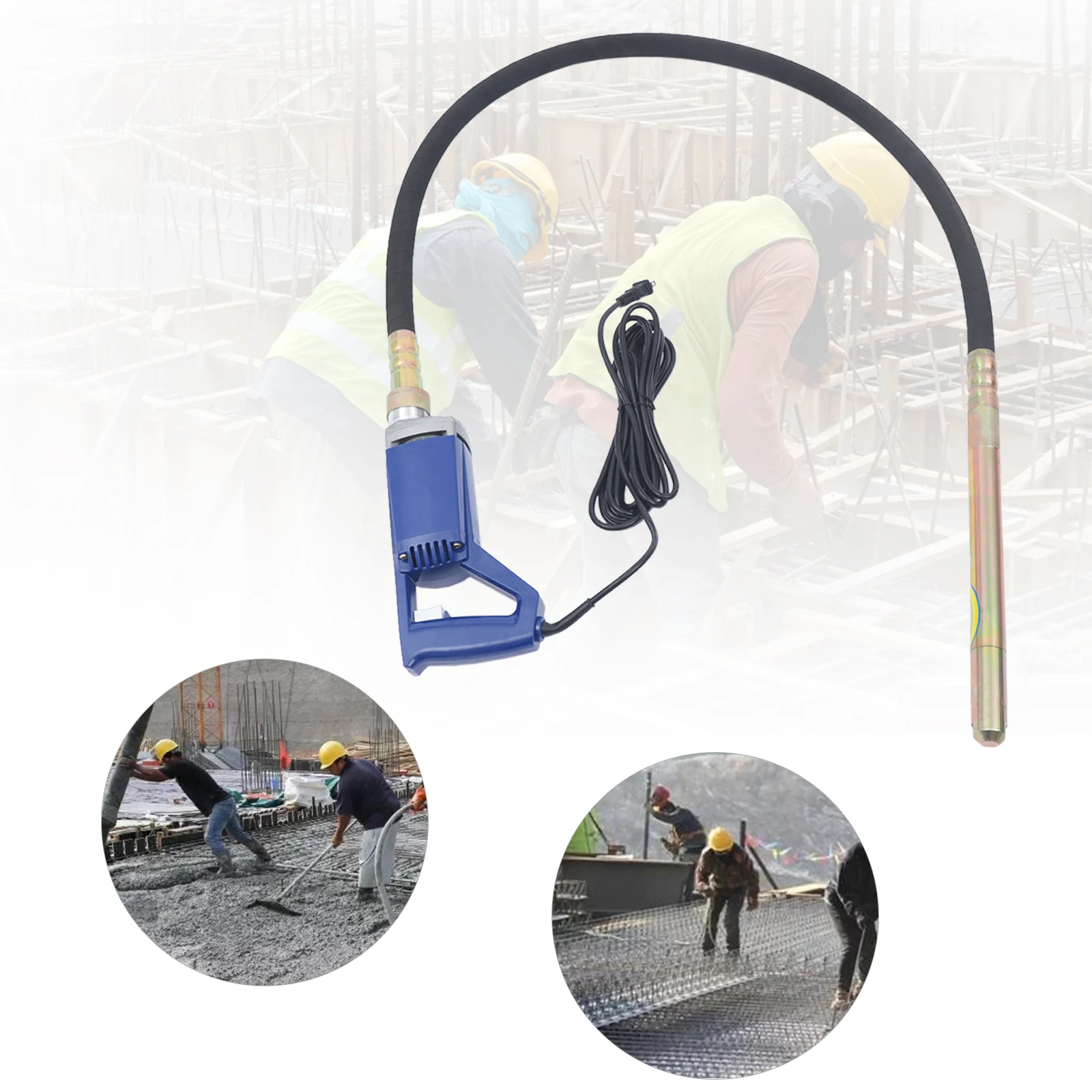 800w Electric Concrete Vibrator Hand Held