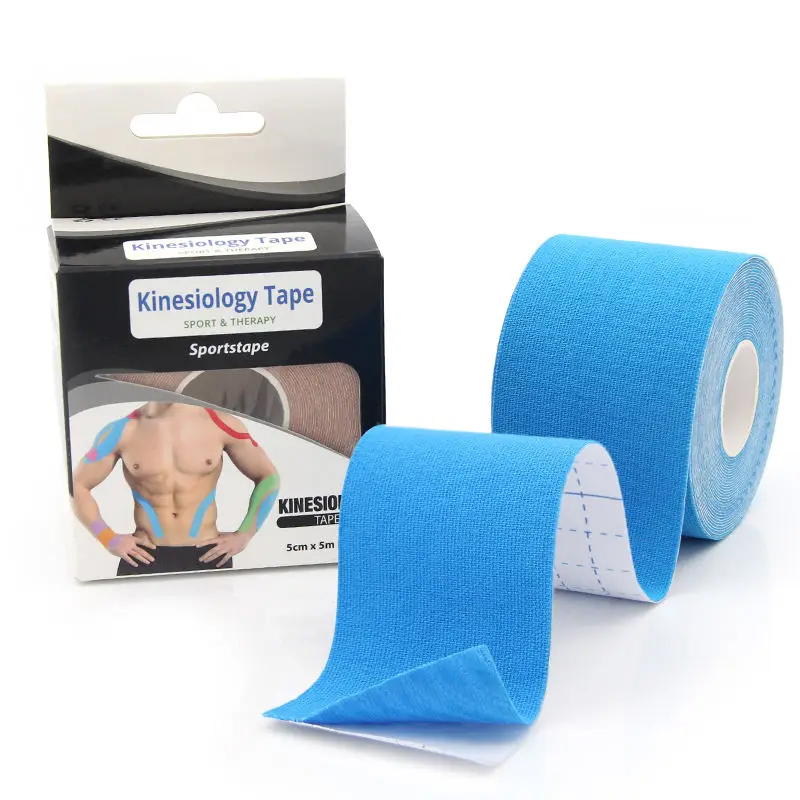 

Kinesiology Tape 5CM X 5M Precut, 20 Strips, Latex Free Elastic Athletic Bandage, Fitness Waterproof Tape Muscle Pain Relief Joi