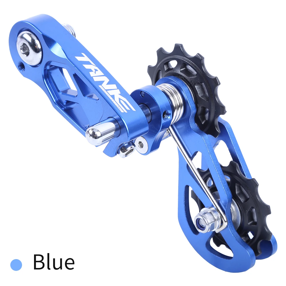 TANKE MTB Dirt Jump Single-Speed Mountainbike Kettenspanner XC DJ AM DH Kettenführung Fahrradzubehör CNC-gefräste Umlenkrolle